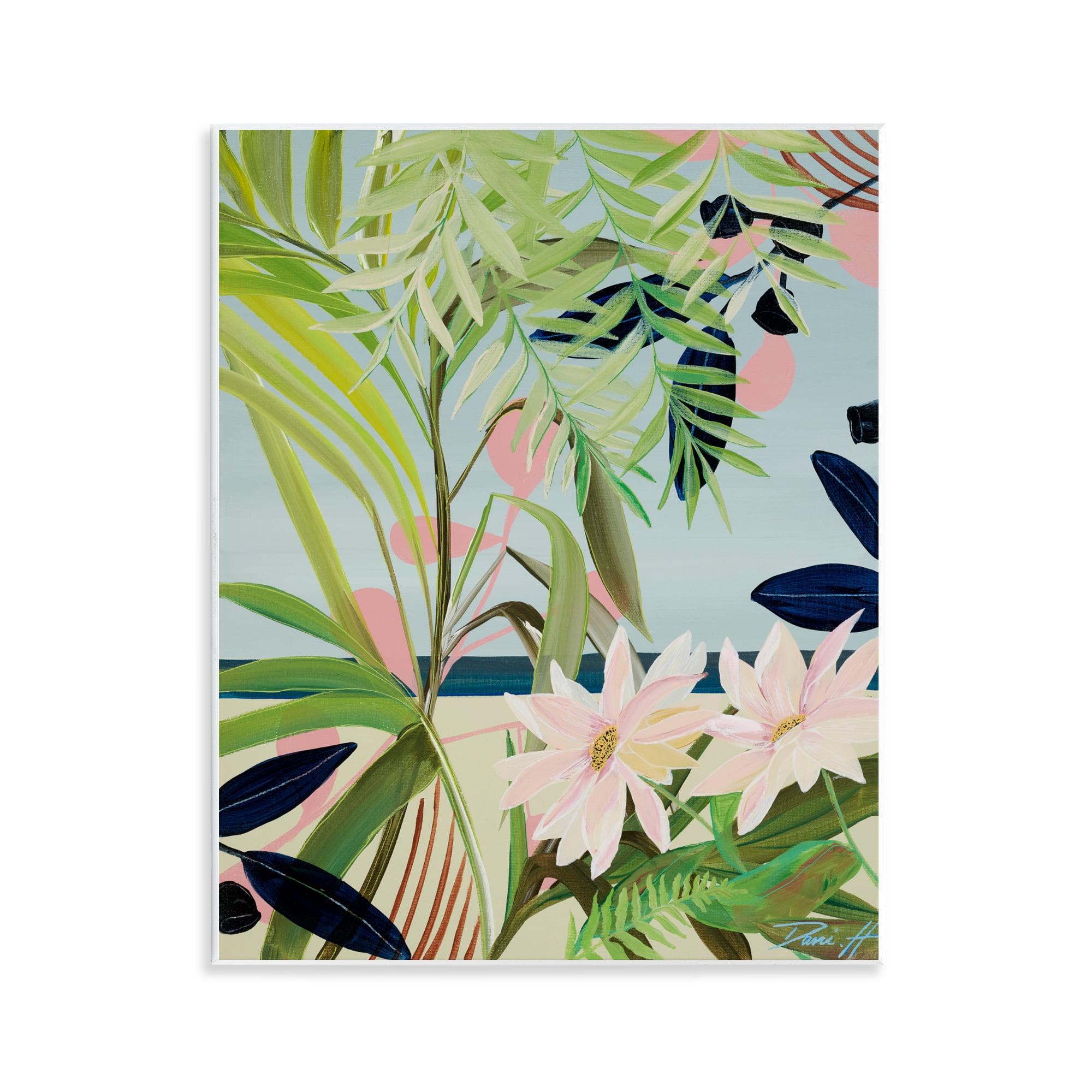 Stupell Industries Discovery of Lush Plants Wall Plaque Art, design by Dani Heyward