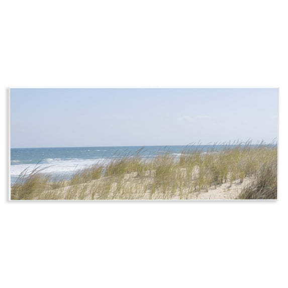Stupell Industries Distance Beach Grasses Wall Plaque Art design by J:L Design, 7 x 17