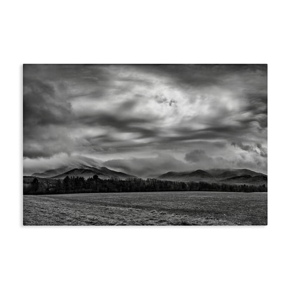 Stupell Industries Rustic Lodge Distant Cloudy Skies View Canvas Art, 45 x 30, by James Rodewald