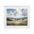 thumbnail image 1 of Stupell Industries Traditional Distant Hill House in Meadow White Framed Print Under Glass, 21 x 17, by Franklyn Gregory, 1 of 8