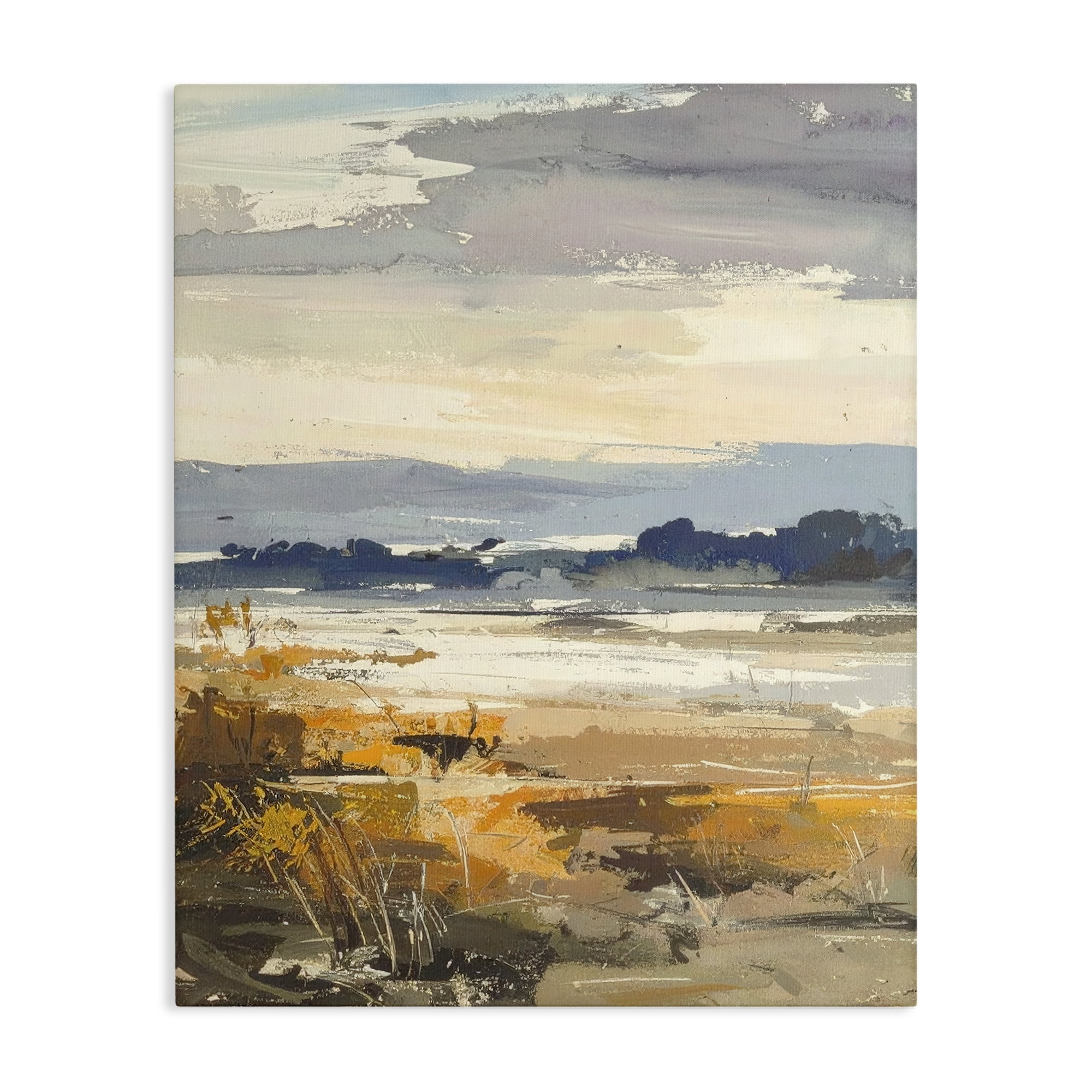 Stupell Industries Distant Horizon Abstract Canvas Wall Art, design by Alonza Saunders