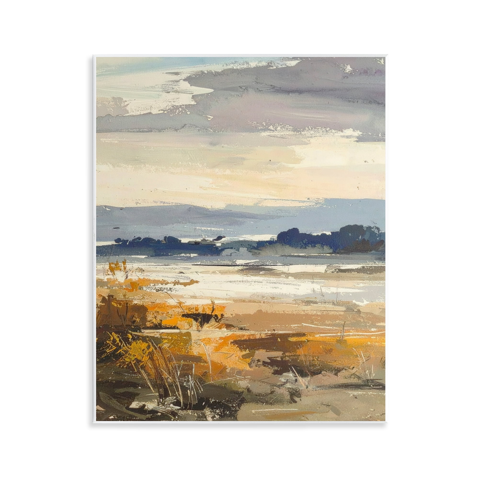 Stupell Industries Distant Horizon Abstract Wall Plaque Art, design by Alonza Saunders