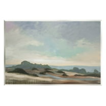 Stupell Industries Distant Ocean Landscape Scenery Painting Unframed Art Print Wall Art, Design by Liz Jardine