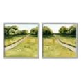 thumbnail image 1 of Stupell Industries Distant Rural Path Greenery Botanical Countryside Bushes Painting Gray Framed Art Print Wall Art, Set of 2, Design by Grace Popp, 1 of 5