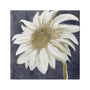 Stupell Industries Distressed Daisy Petals Graphic Art Gallery Wrapped Canvas Print Wall Art, Design by Sophie 6
