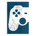 thumbnail image 1 of Stupell Industries Distressed Game Controller Shape Graphic Art Unframed Art Print Wall Art, Design by Kim Allen, 1 of 6