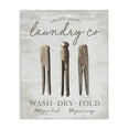 thumbnail image 1 of Stupell Industries Farmhouse Distressed Laundry Co Canvas Art, 36 x 48, by Lettered and Lined, 1 of 8
