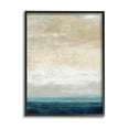 thumbnail image 1 of Stupell Industries Distressed Ocean Landscape Abstract Painting Black Framed Art Print Wall Art, Design by Suzanne Nicoll, 1 of 8