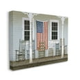thumbnail image 1 of Stupell Industries Distressed Rocking Chair Porch a Realistic Painting Canvas Wall Art Design by Zhen-Huan Lu, 30" x 40", 1 of 6