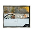 thumbnail image 1 of Stupell Industries Dogs Driving Convertible Animals & Insects Photography Gray Floater Framed Canvas Art Print Wall Art, 21 x 17, 1 of 10