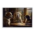 thumbnail image 1 of Stupell Industries Dogs Playing Card Game Entertainment Painting Gray Framed Art Print Wall Art, 18 x 12, 1 of 2