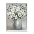 thumbnail image 1 of Stupell Industries Dogwood Flower Bouquet Country Can Botanical & Floral Painting White Framed Art Print Wall Art, 1 of 5