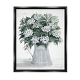 thumbnail image 1 of Stupell Industries Dogwood Flower Bouquet Painting Jet Black Floating Framed Canvas Print Wall Art, Design by Cindy Jacobs, 1 of 6