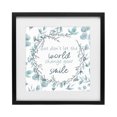 thumbnail image 1 of Stupell Industries Farmhouse Don't Let The World Change Black Framed Print Under Glass, 13 x 13, by Kim Allen, 1 of 8