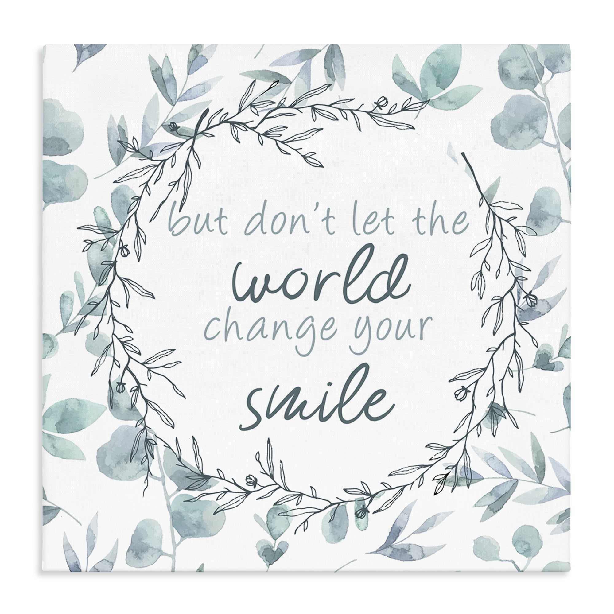 Stupell Industries Don't Let The World Change Canvas Wall Art, design by Kim Allen
