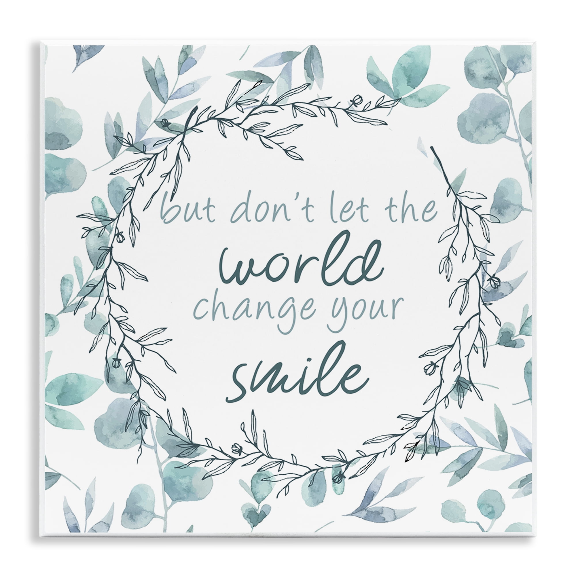 Stupell Industries Don't Let The World Change Wall Plaque Art, design by Kim Allen