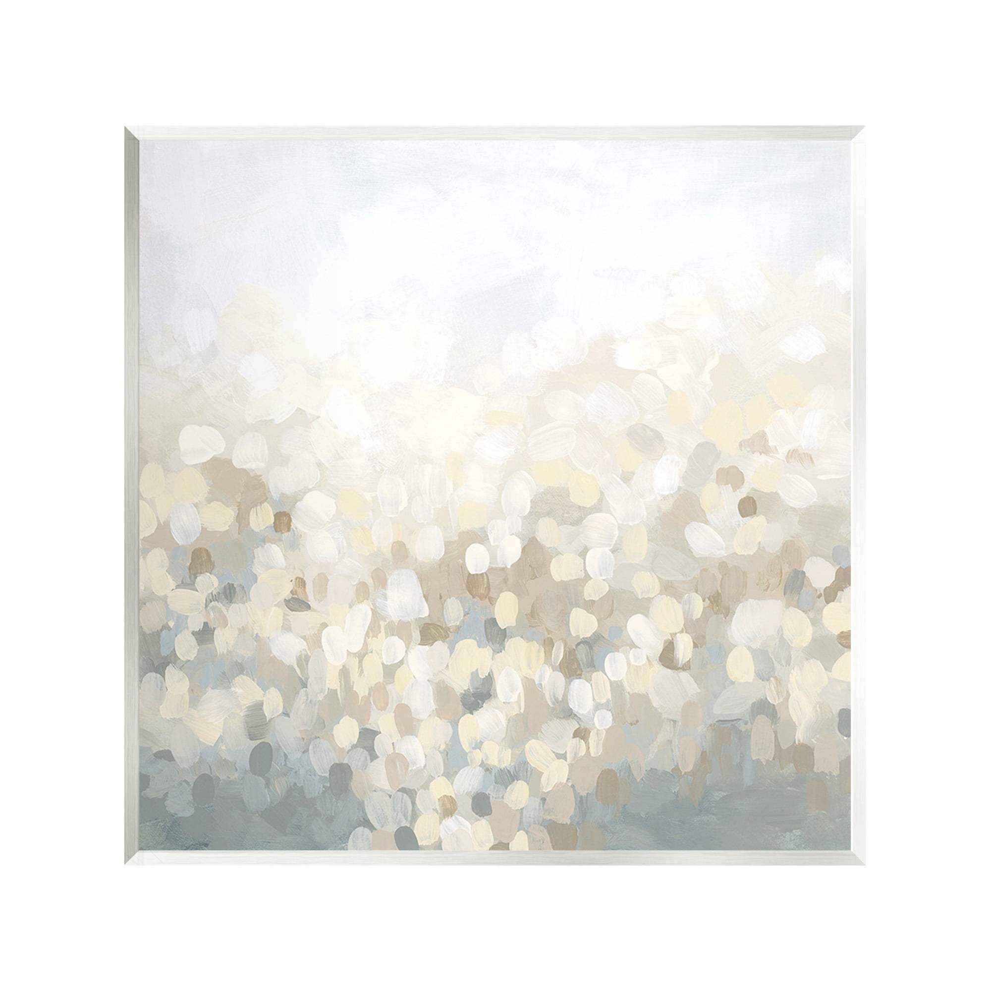 Stupell Industries Dotted Neutral Gradient Abstract Painting Unframed Art Print Wall Art, 12 x 12