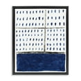 thumbnail image 1 of Stupell Industries Contemporary Dotted Pattern Impression Black Floating Frame Canvas Art, 17 x 21, by Michael Willett, 1 of 8