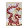 thumbnail image 1 of Stupell Industries Dragon & Lantern Mythology Fantasy & Sci-Fi Painting Unframed Art Print Wall Art, 10 x 15, 1 of 7