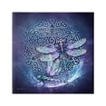 thumbnail image 1 of Stupell Industries Dragonfly & Celtic Knot Animals & Insects Painting Gallery Wrapped Canvas Art Print Wall Art, 36 x 36, 1 of 8