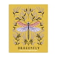 thumbnail image 1 of Stupell Industries Eclectic Dragonfly Symmetry on Yellow Canvas Art, 16 x 20, by Indira Prieto | IndySign, 1 of 8