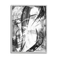 thumbnail image 1 of Stupell Industries Dramatic Abstract Lines Black and White Design Design by Onrei, 1 of 5