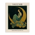 thumbnail image 1 of Stupell Industries Art Deco Draped In Moon Silk Canvas Art, 30 x 40, by A Barefoot Stylist, 1 of 8