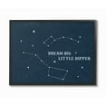 thumbnail image 1 of Stupell Industries Dream Big Little Dipper Stars Novelty Painting Black Framed Art Print Wall Art, 16 x 20, 1 of 5