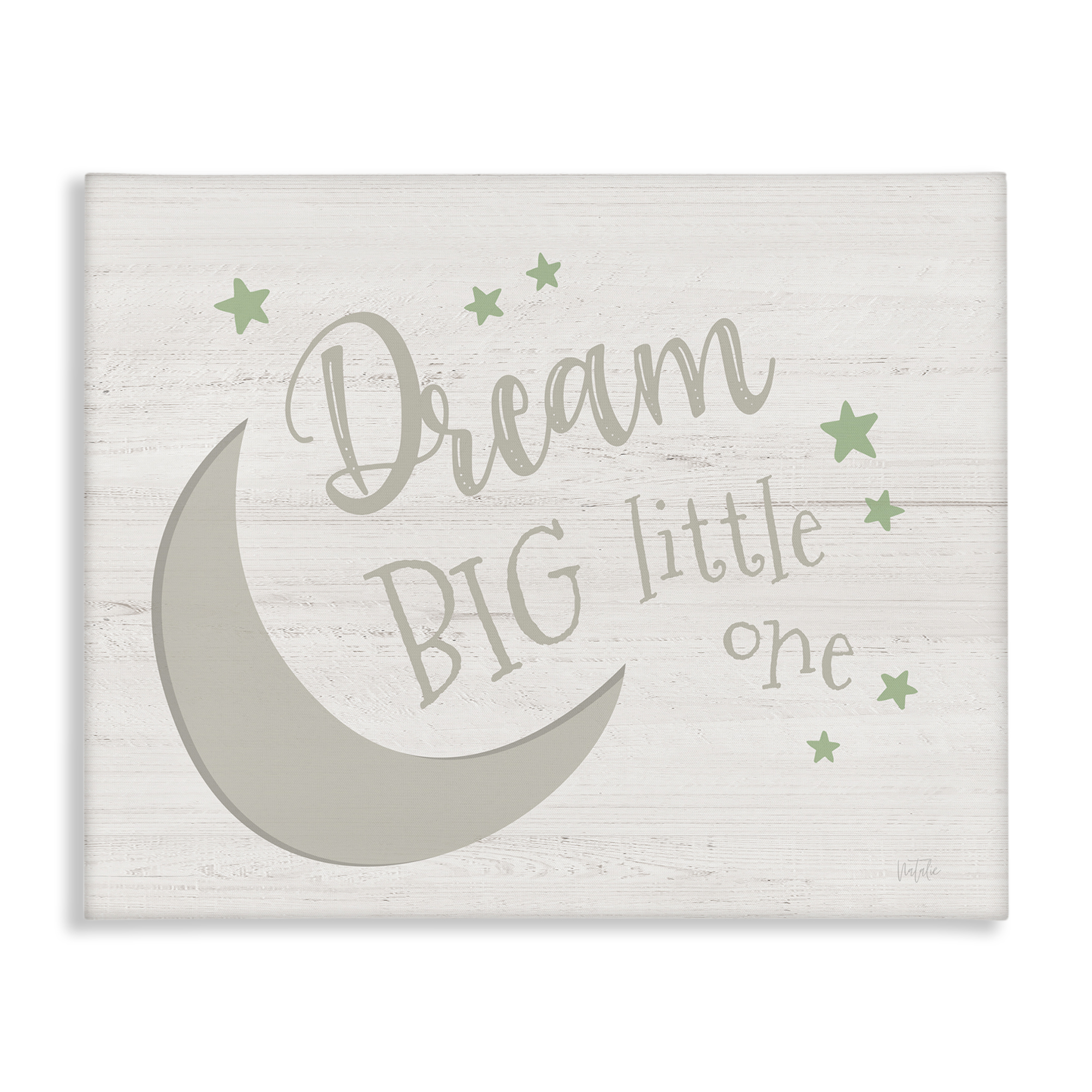 Stupell Industries Dream Big Little One Landscape & Nature Painting Wrapped Canvas Art Print Wall Art, 30 x 24