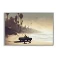 thumbnail image 1 of Stupell Industries Dreamy Beach Tropical View Landscape & Nature Painting Gray Framed Art Print Wall Art, 24 x 16, 1 of 2