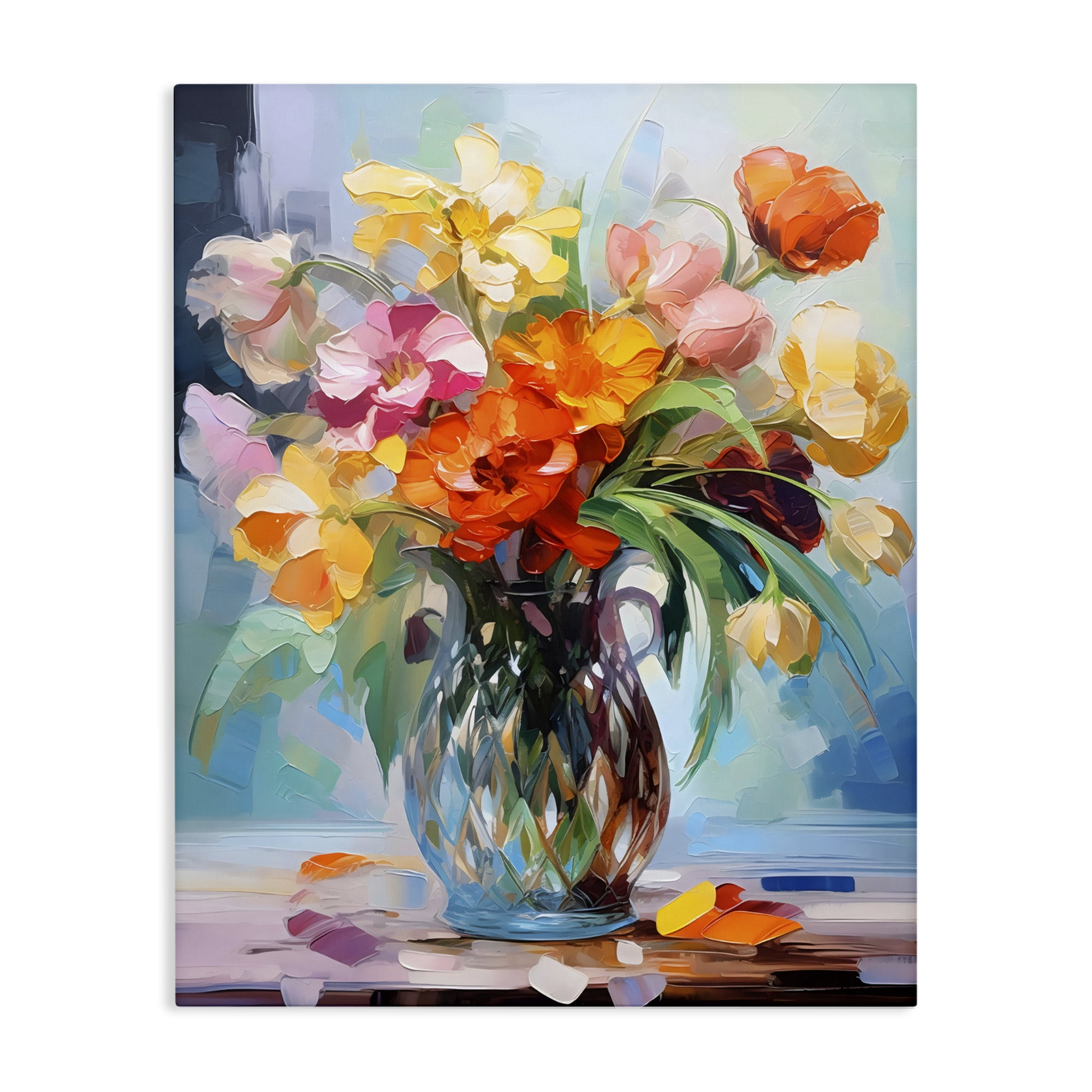 Stupell Industries Dreamy Bouquet of Vibrant Blooms Canvas Wall Art, design by Creative Studio