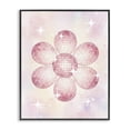 thumbnail image 1 of Stupell Industries Bohemian Dreamy Pink Disco Ball Flower Black Framed Giclee Art, 11 x 14, by Lil' Rue, 1 of 8