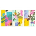 thumbnail image 1 of Stupell Industries Drifting Bloom Botanicals 3 Piece Wall Plaque Art Set design by Andrea Haase, 19 x 13, 1 of 7