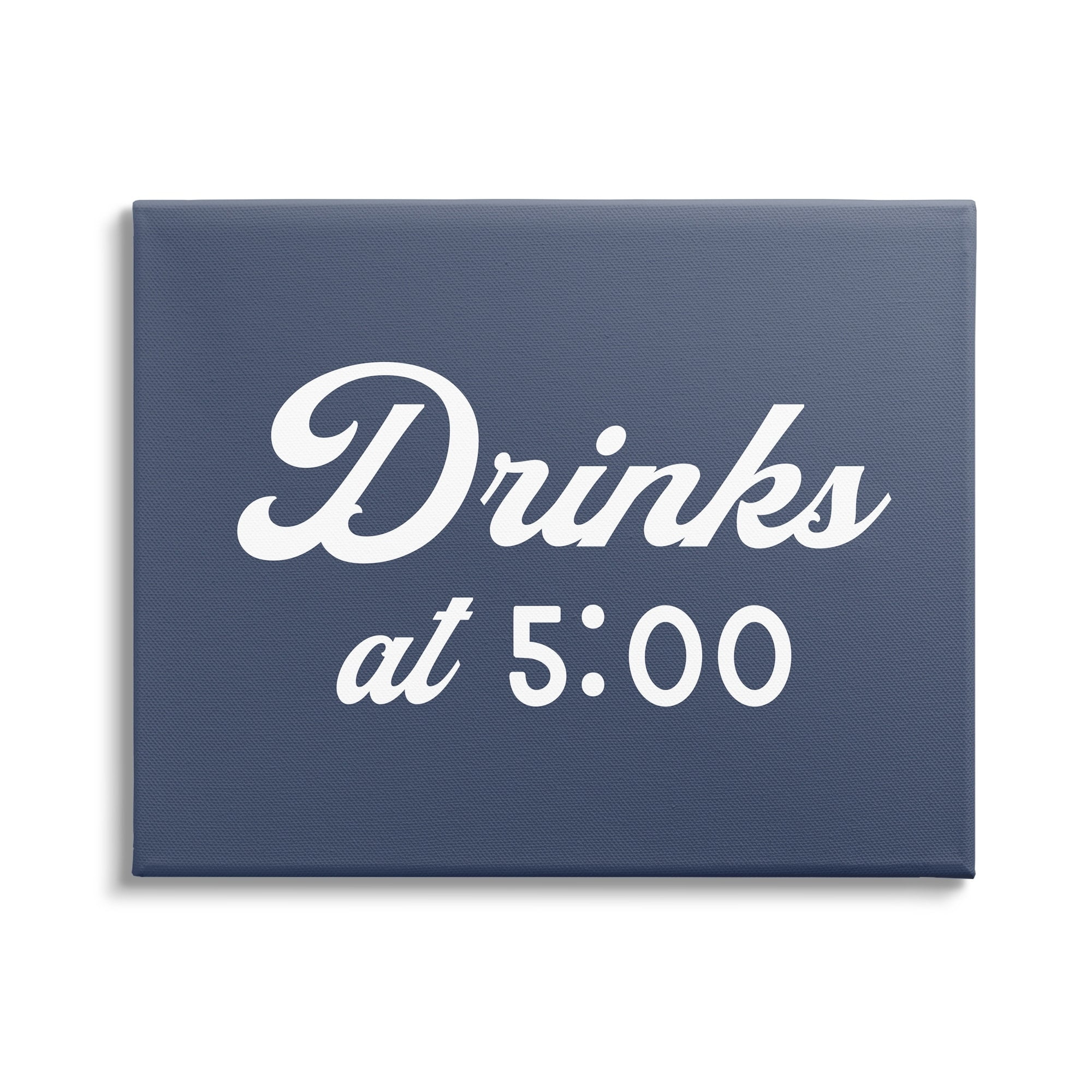 Stupell Industries Drink at Five Fun Nautical Party Sign,20 x 16, Design by Daphne Polselli