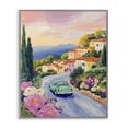 thumbnail image 1 of Stupell Industries French Country Driving Along The Coast Gray Framed Giclee Art, 11 x 14, by The Prints Vibe, 1 of 8