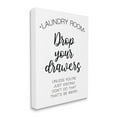thumbnail image 1 of Stupell Industries Drop Your Drawers Phrase Funny Laundry Sentiment Inspirational Painting Gallery Wrapped Canvas Art Print Wall Art, 36 x 48, 1 of 6