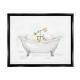 thumbnail image 1 of Stupell Industries Ducks in Bathtub Animals & Insects Painting Black Floater Framed Canvas Art Print Wall Art, 21 x 17, 1 of 10