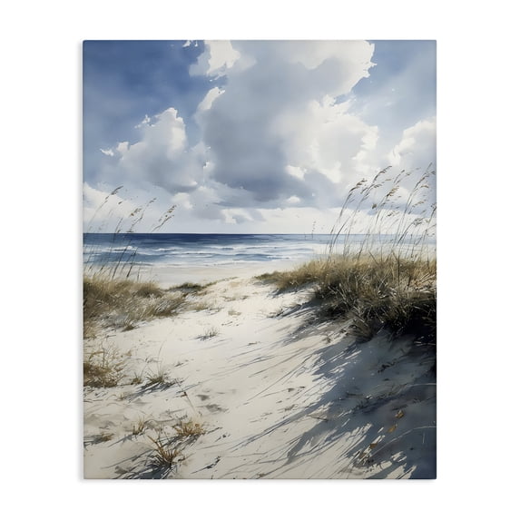 Stupell Industries Tropical Dune Beach at Midday Canvas Art, 16 x 20, by Franklyn Gregory
