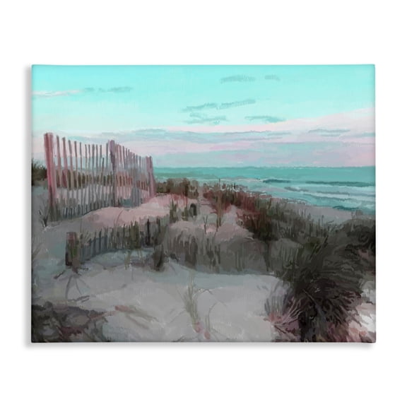 Stupell Industries Dunes Horizon At Dusk Canvas Wall Art design by Charles Swinford, 24 x 30