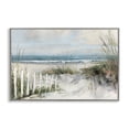 thumbnail image 1 of Stupell Industries Transitional Dunes With Weathered Fence Gray Framed Giclee Art, 30 x 20, by Sally Swatland, 1 of 8