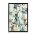thumbnail image 1 of Stupell Industries Dynamic Dappled Expression Black Framed Floater Canvas Wall Art design by Lisa Ridgers, 31 x 21, 1 of 9