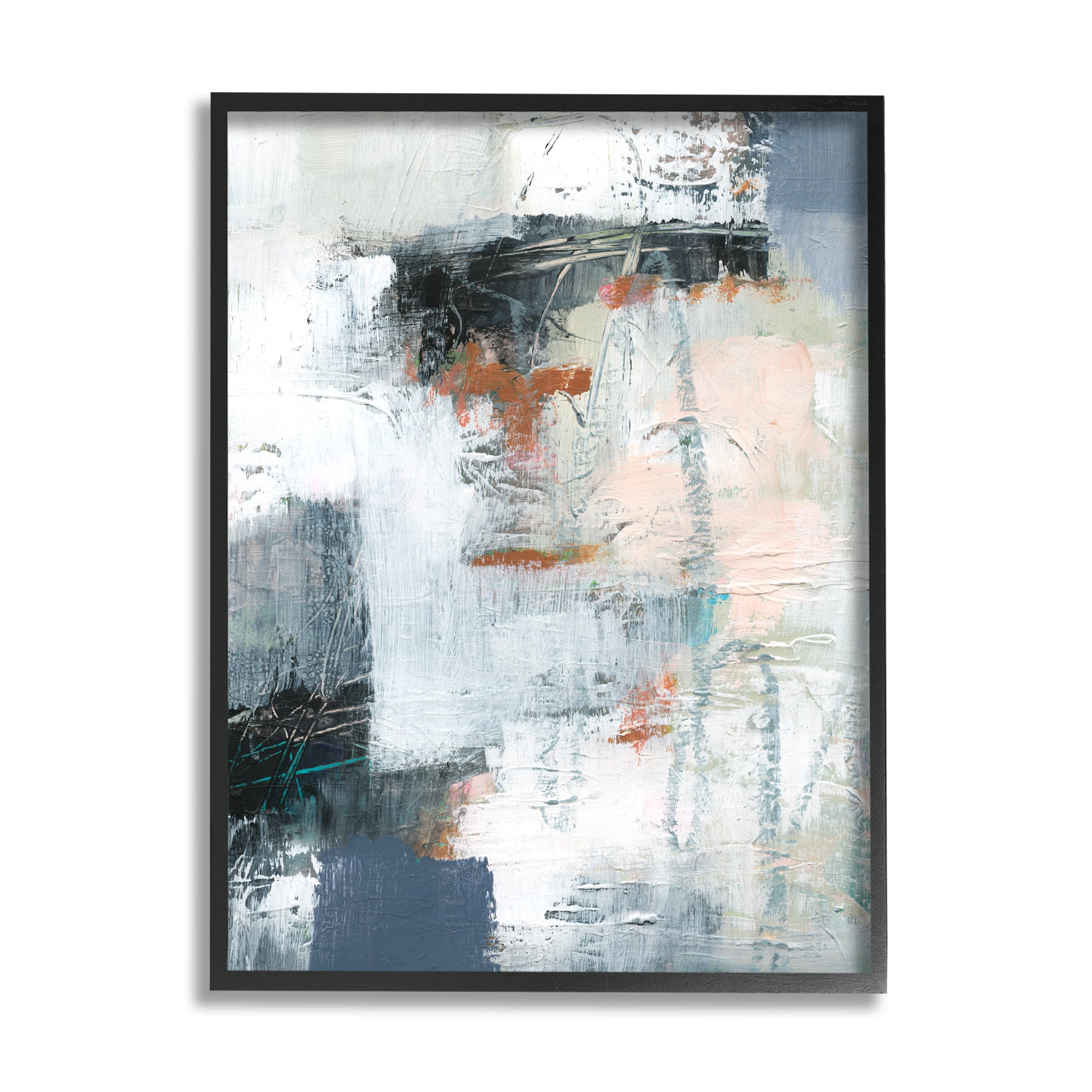 Stupell Industries Dynamic Fort Architecture Abstraction Dense Layered Shapes, 24 x 30, Design by Victoria Barnes