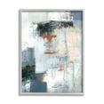 thumbnail image 1 of Stupell Industries Dynamic Fort Architecture Abstraction Dense Layered Shapes Abstract Painting Gray Framed Art Print Wall Art, 16 x 20, 1 of 7