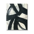 thumbnail image 1 of Stupell Industries Dynamic Modern Black Paint Strokes Bold Abstract Painting Gallery Wrapped Canvas Print Wall Art, Design by Susan Jill, 1 of 6