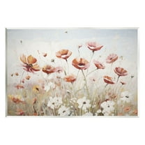 Stupell Industries Dynamic Poppy Meadow Botanical & Floral Painting Unframed Art Print Wall Art, 15 x 10