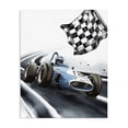 thumbnail image 1 of Stupell Industries Contemporary Dynamic Racecar Driving Canvas Art, 30 x 40, by Christine Simpson Art, 1 of 8