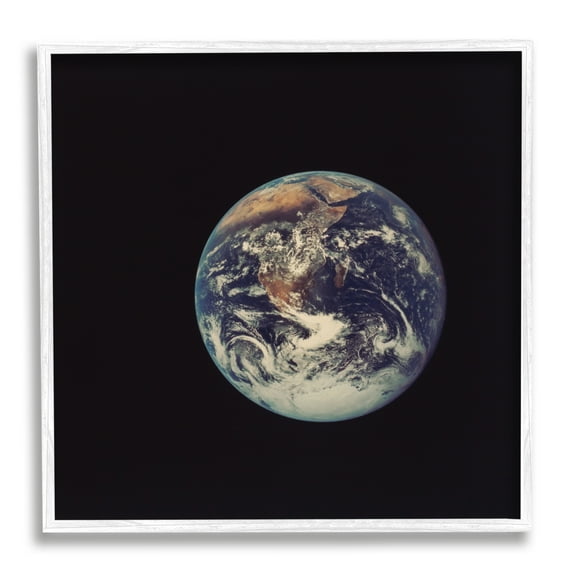 Stupell Industries Earth Outer Space Photography Fairy Tales & Fantasy Photography White Framed Art Print Wall Art, 12 x 12