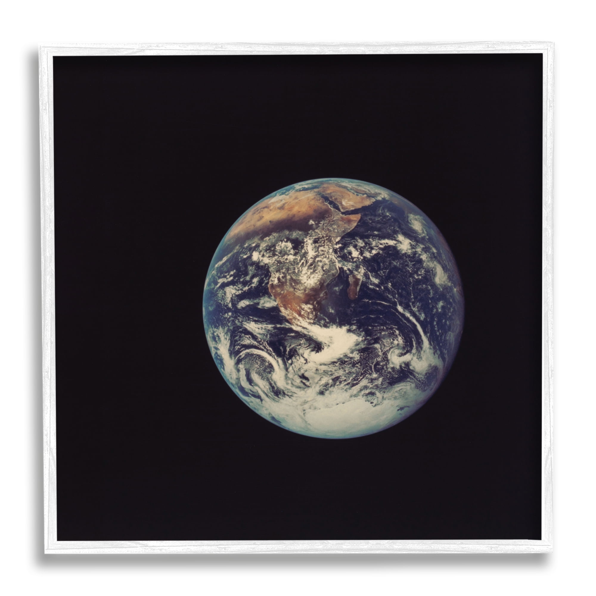 Stupell Industries Earth Outer Space Photography Fairy Tales & Fantasy Photography White Framed Art Print Wall Art, 24 x 24