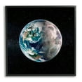 thumbnail image 1 of Stupell Industries Earth in Galaxy Fairy Tales & Fantasy Photography Black Framed Art Print Wall Art, 24 x 24, 1 of 9