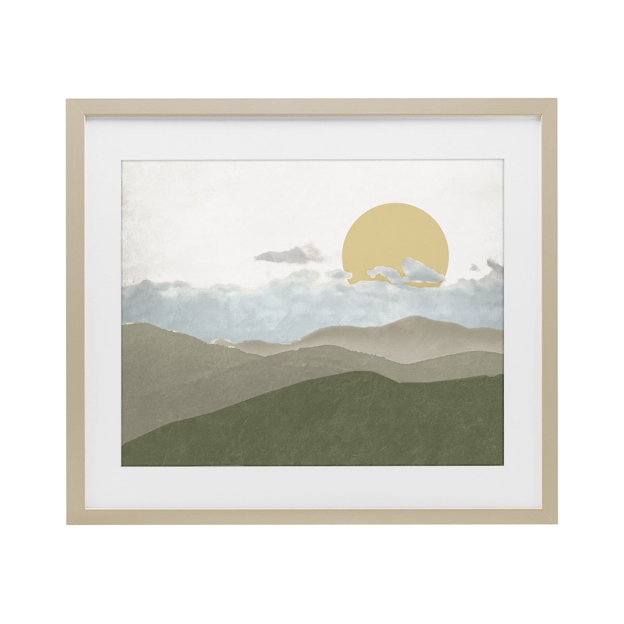 Stupell Industries Earthen Dreams Sunrise Birch Framed Print Under Glass, design by Elizabeth Medley
